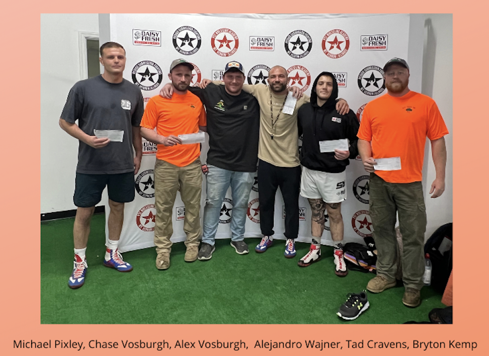 KV Trees community outreach efforts include a donation of $5,000 to Mount Vernon High School's Wrestling Program.